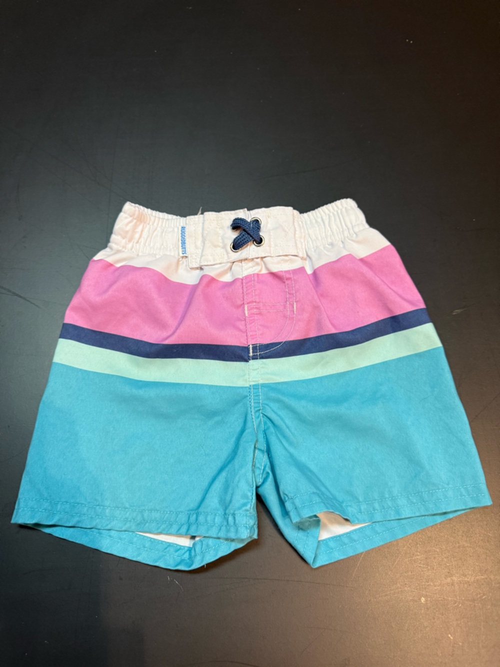 Ruggedbutts Swim Trunks in Aqua Color Block